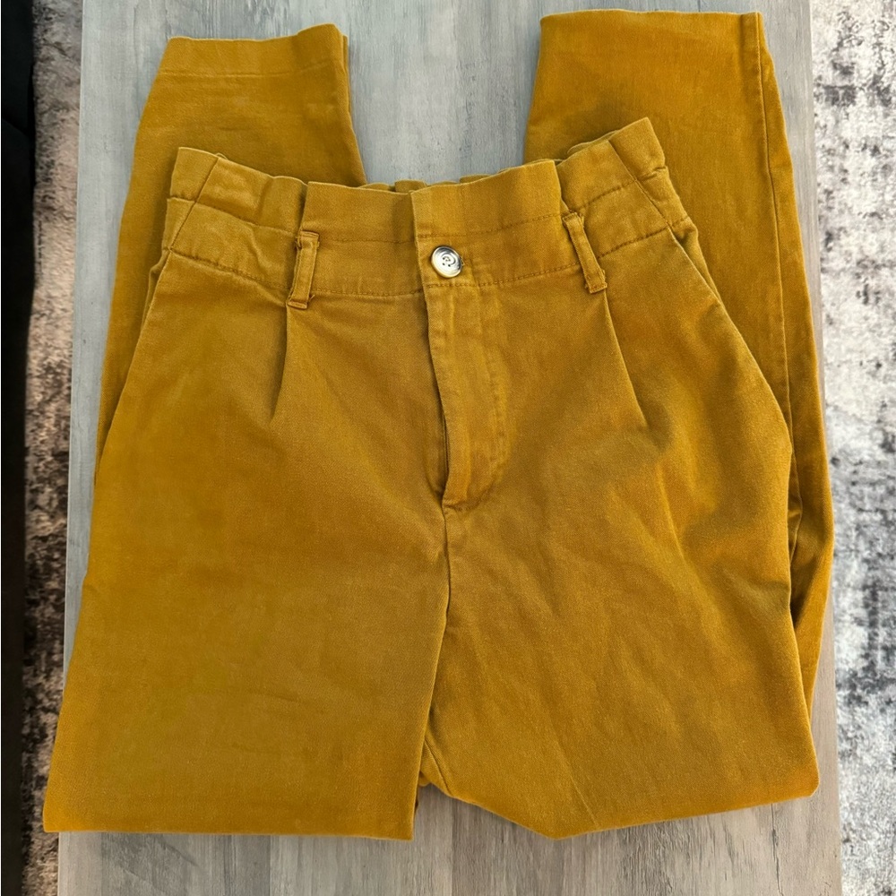 Zara Burnt Orange Dressy Pants